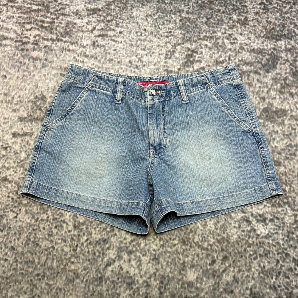 Vintage So...‎ Shorts Denim Womens 7 (29") Blue Mini Micro Preppy Y2K